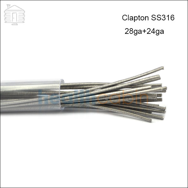 Clapton SS316 Rod Wire (28ga+24ga)